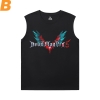 Cotton Nero Tshirt Devil May Cry T Shirt Without Sleeves