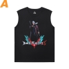 Cotton Nero Tshirt Devil May Cry T Shirt Without Sleeves
