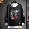 Mỹ Anime Futurama Hoodie Fake Two-Piece Sweatshirts