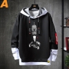 Mỹ Anime Futurama Hoodie Fake Two-Piece Sweatshirts