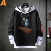 Futurama Sweatshirt Mỹ Anime đen áo len