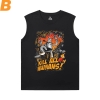 American Anime Futurama Tee Shirt Hot Topic Black Sleeveless T Shirt Mens