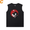 Personalised Tshirts American Anime Futurama Black Sleeveless Shirt Men