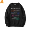 Personalisierte Maxwell Gleichungen Sweatshirt Physik und Astronomie Mantel