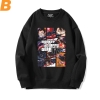 Sıcak Konu Luffy Kazak Vintage Anime Tek Parça Sweatshirt
