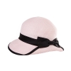 Female Summer Wild Straw Hat Anti-UV Beach Sun Hat Travelling Elegant Butterfly Caps