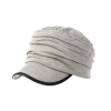 Female Summer Hat Outdoor Travel Duck Cap Casual Fold Beret Anti-UV Hats Ladies Black