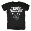 Impresionante King Diamond T-Shirt Hard Rock Metal Tshirts