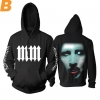 En İyi Marilyn Manson Kapüşonlu Sweatshirt Bize Metal Müzik Hoodie