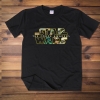 Najlepšie tričko Star Wars Logo Tričko Ženy Muži Red Wine Tee