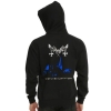 Čierna kovová kapela Mayhem Pullover Hoodie