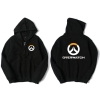 Superwatch Blizzard logo capuz para jovem camisa de suor preto
