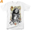 Bob Marley Tişörtlü Metal Gömlek