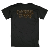 カンニバルコープスTシャツハードロックメタルバンドグラフィックティー