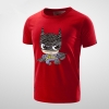 Tegneserie Batman Symbol T-shirt Sort Herre Tee