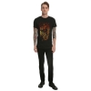เสื้อยืดวงดนตรีร็อค Cool Korn สีดำ