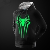 เย็นแสงเดอร์แมนทอร์ Hoodie มาร์เวลซูเปอร์ฮีโร่เสื้อ
