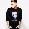 Cool Marilyn Manson Kaos Lengan Panjang