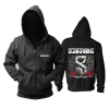 Coole Skorpione stechen im Schwanz Kapuzenpulli Deutschland Metal Rock Band Hoodie