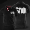 Cool Sword Art Online Polo Shirt Grå bomuld xxl polo til mænd