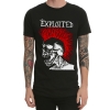 Udnyttet Street Heavy Metal Rock T-Shirt med sort