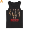 Almanya Metal Kolsuz Grafik Tees Kreator Tank Tops