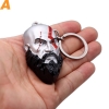 전쟁 4의 하나님 Kratos 3D 헤드 키 체인 펜던트