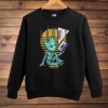 Groot Crewneck Camisola Jardim Da Galáxia Dos Homens Negros Com Capuz