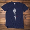 Erkekler için Galaxy Groot T-shirt Koyu Mavi Tee Gömlek Guardians