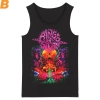 Graficzne koszulki bez rękawów Hard Rock Unikalne pierścienie Tank Top Saturn