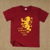 Tričko House Lannister Flag Zpět XXL Tee 