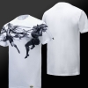 Limited Edition Genji VS Mercy T-shirt Overwatch White Tee Shirts.