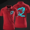 Luminous Fairy Tail Polo Shirt negru XXL bărbați Polo T shirt