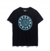 Leuchtendes Heiliges Seiya Feuer-Uhr-T-Shirt