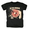 T-shirt graphique en métal de roche impressionnant d'alter pont le dernier héros