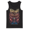 Kovové bez rukávov grafické tričko Fallujah Tank Tops