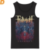 Kovové bez rukávov grafické tričko Fallujah Tank Tops