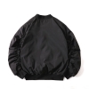 NBA Lakers Kobe Bryant Vestes Kobe Black Mamba Zip Bomber Jacket 