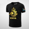 オランダのメンズサッカーチームのロゴTシャツ