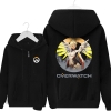 Overwatch Hero Mercy Sweatshirt Mens Black Hoody