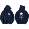Overwatch Soldier 76 Felpa uomo Felpe con cappuccio blu