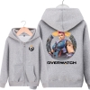 निगरानी Zenyatta हूडि ब्लैक Mens Sweatshirt