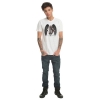 T-shirt branco do vídeo do credo dos assassinos do jogo
