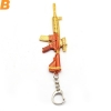 Pubg metal weapon gun model Key Chains