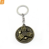Pubg Rotating Metal 3D Bullet Grenade Key Holder