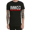 Public Enemy Rap Metal Rock T-Shirt Black