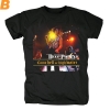 パンクロックグラフィックティーズクールディープパープルライブインパリ1975 Tシャツ