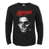 Kvalitné čierne tričko Alesso