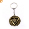 Quality Battlegrounds Rotating Metal 3D Helmet Key Chain Pendant