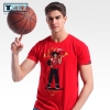 Son Goku póló piros 4XL Pár Dragon Ball NBA Stílus póló
